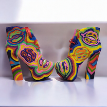 Load image into Gallery viewer, Kaleidoscope Heels