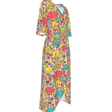Load image into Gallery viewer, Tropical Crossover Dress