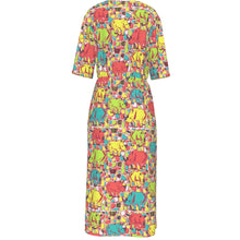 Load image into Gallery viewer, Tropical Crossover Dress