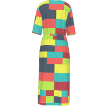 Load image into Gallery viewer, Tropical Crossover Dress