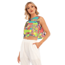 Load image into Gallery viewer, Tropical Lax Crop Top