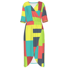 Load image into Gallery viewer, Tropical Crossover Dress