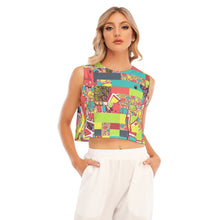 Load image into Gallery viewer, Tropical Lax Crop Top