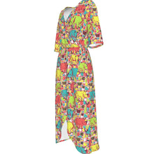 Load image into Gallery viewer, Tropical Crossover Dress