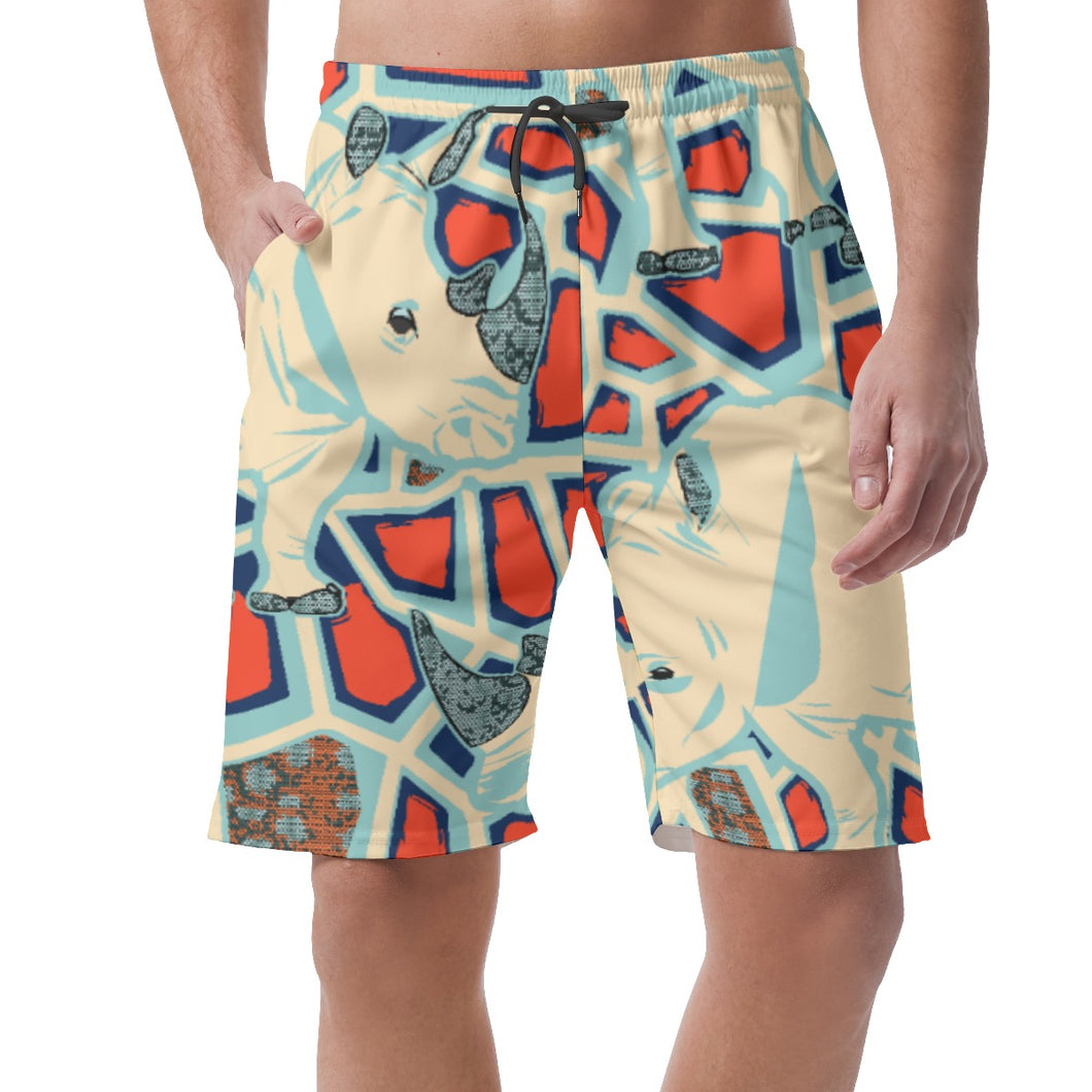 Safari Elegance Casual Shorts