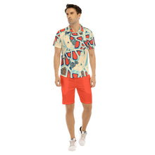 Load image into Gallery viewer, Safari Elegance Short Sleeve Shirt Set
