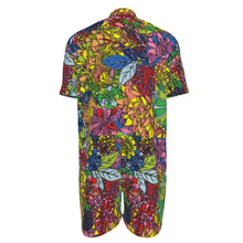 Load image into Gallery viewer, Retro Bloom Illusion Romper
