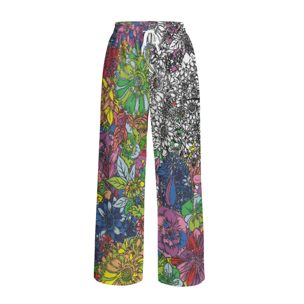 Unexpected Bloom Wide Leg Leisure Pants