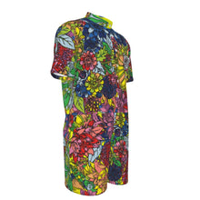 Load image into Gallery viewer, Retro Bloom Illusion Romper
