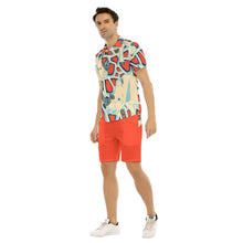 Load image into Gallery viewer, Safari Elegance Short Sleeve Shirt Set
