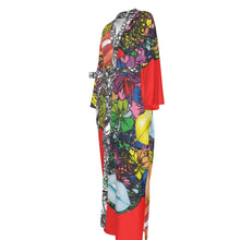 Load image into Gallery viewer, Bold Lip Blossom Robe
