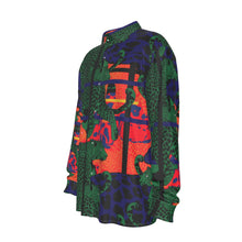 Load image into Gallery viewer, Afrika Vegan Silk Shirt
