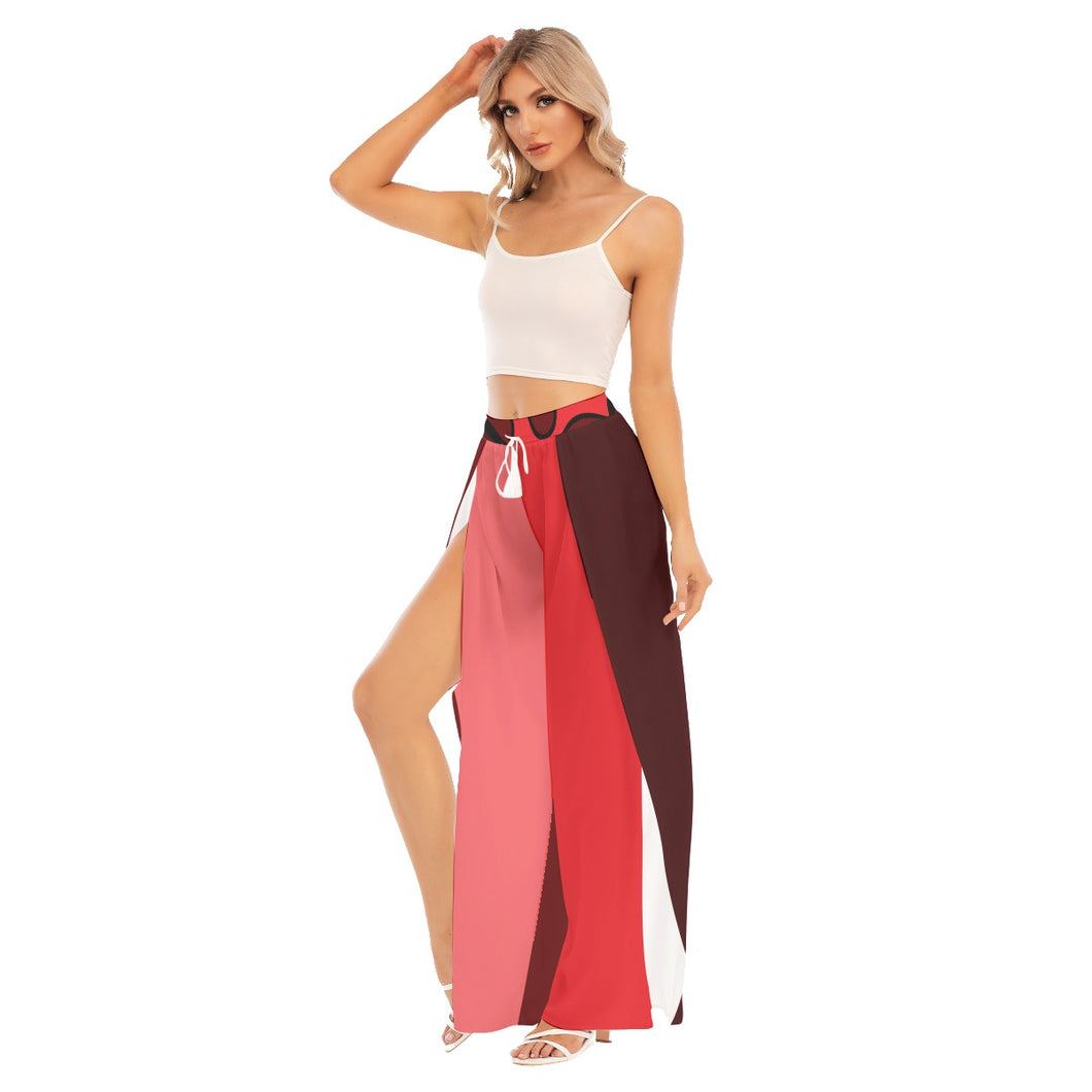 Cosmic Truffle Subtle Slit Pants