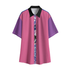 Load image into Gallery viewer, 2013 Oscillation Satin Short Sleeve Button Up
