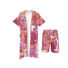 Load image into Gallery viewer, 2018 Sunset Satin Pajama Set
