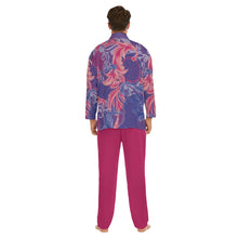 Load image into Gallery viewer, 1998 Hibiscus Satin Lounge Set
