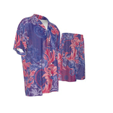 Load image into Gallery viewer, 1998 Hibiscus Satin Statement Set
