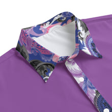 Load image into Gallery viewer, 2013 Oscillation Satin Short Sleeve Button Up
