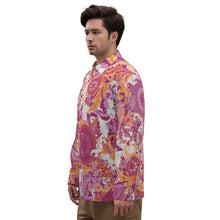 Load image into Gallery viewer, 2018 Sunset Satin Button Up Shirt
