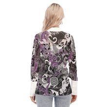 Load image into Gallery viewer, 2010 Spectrum Mesh Button Up Blouse
