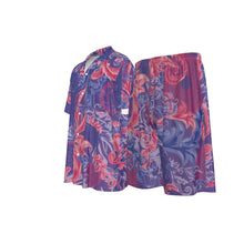 Load image into Gallery viewer, 1998 Hibiscus Satin Statement Set
