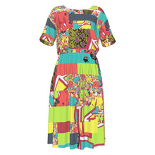 Load image into Gallery viewer, Tropical A-line Dress
