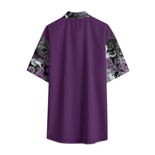Load image into Gallery viewer, 2010 Spectrum Satin Short Sleeve Button Up
