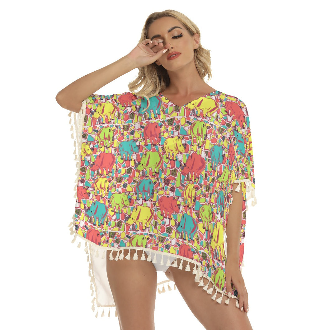 Tropical Wings Cover Up