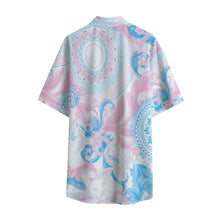 Load image into Gallery viewer, 1999 Undefined Satin Short Sleeve Button Up

