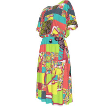 Load image into Gallery viewer, Tropical A-line Dress
