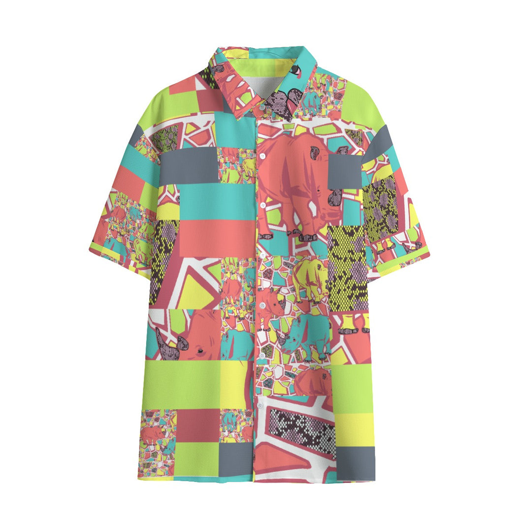 Tropical Button Up